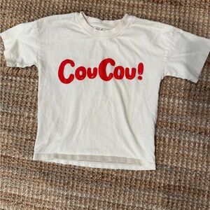 Mini rodini “cou cou” t shirt